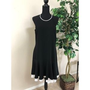 Vince Camuto Black Halter Dress